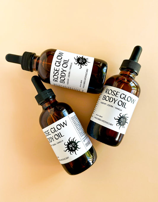 Organic Rose Glow Body Oil