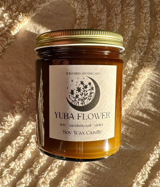 Yuba Flower Natural Soy Candle