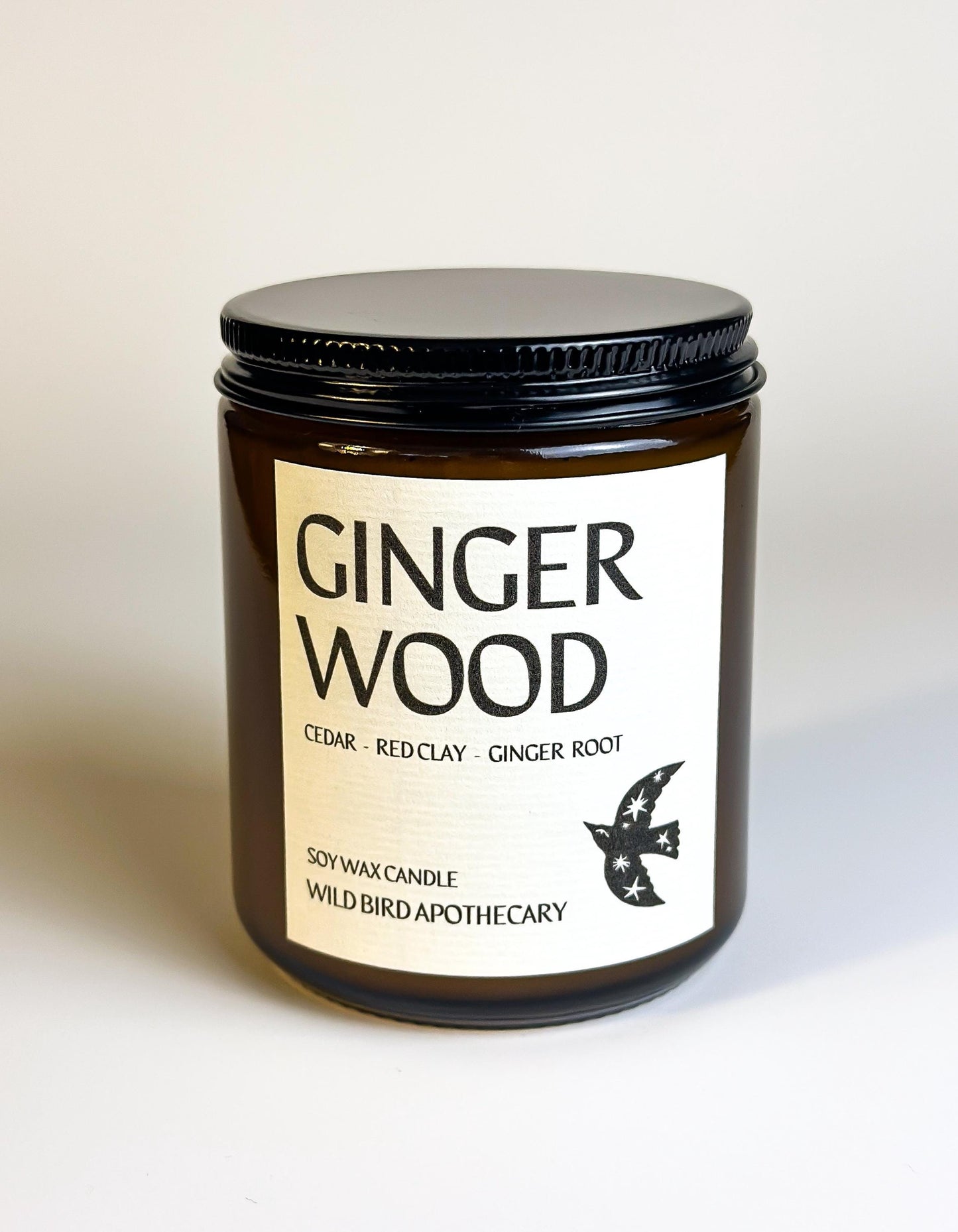Ginger Wood Soy Wax Candle
