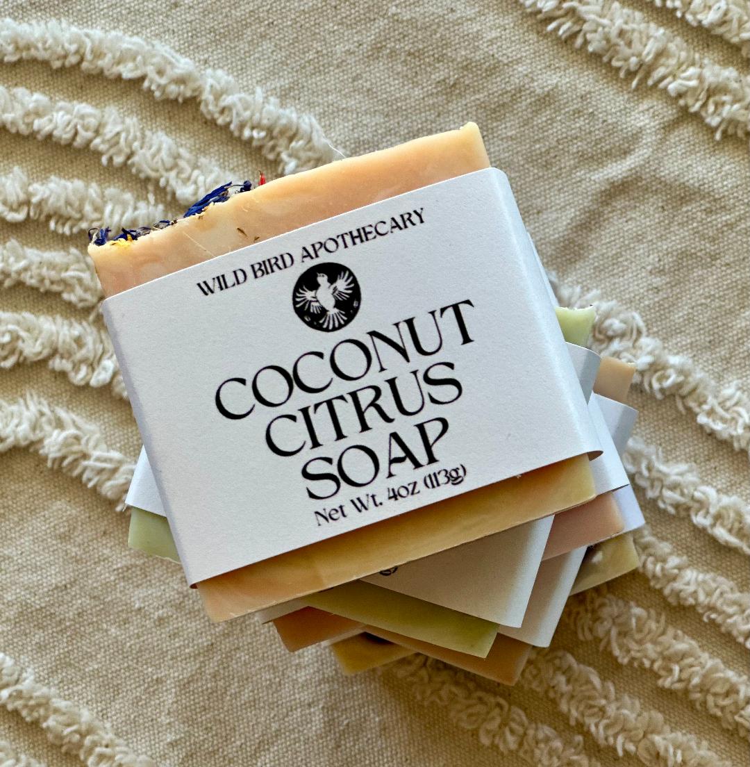 Handmade Coconut Citrus Soap