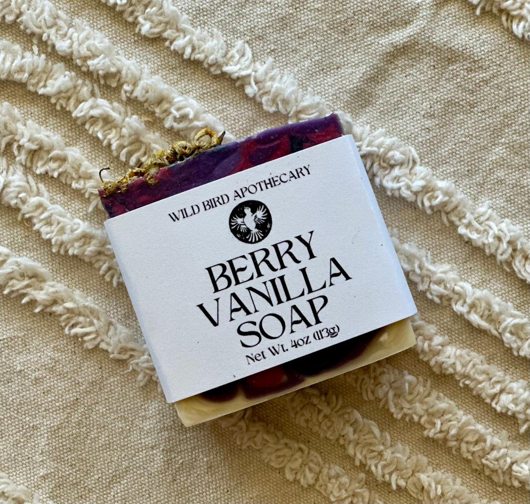 Handmade Berry Vanilla Soap